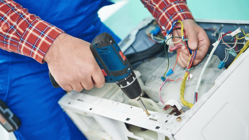 Zeytinburnu Baykan Baykan çamaşır makinesi kart tamiri – Su almama arızası orijinal parça ile giderildi. - Teknik servis örneği